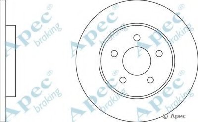 Тормозной диск APEC braking купить