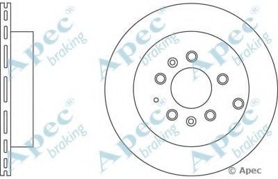 Тормозной диск APEC braking купить