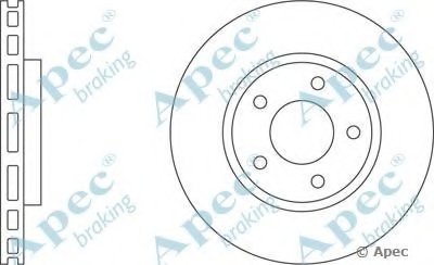 Тормозной диск APEC braking купить