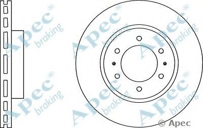 Тормозной диск APEC braking купить