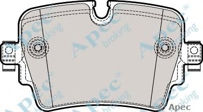 Комплект тормозных колодок, дисковый тормоз APEC braking купить