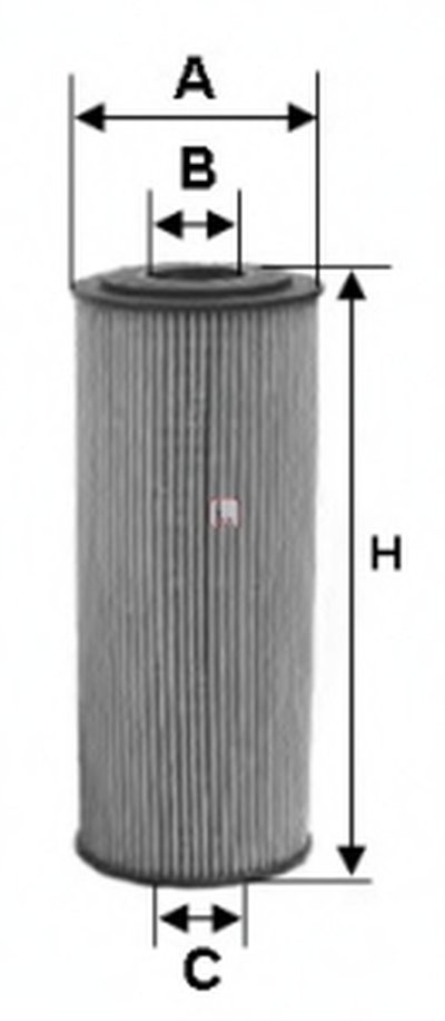 Фильтр масляный MB Sprinter 2.3/2.9TDI 96-00 (OM601/602)