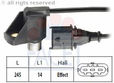 Датчик, положение распределительного вала FACET купить