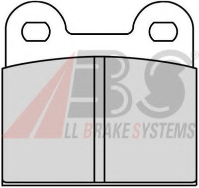 Комплект тормозных колодок, дисковый тормоз A.B.S. купить