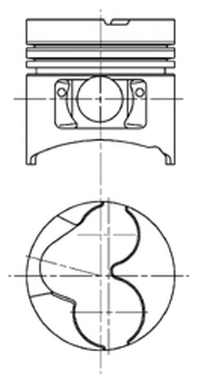 Поршень KOLBENSCHMIDT купить