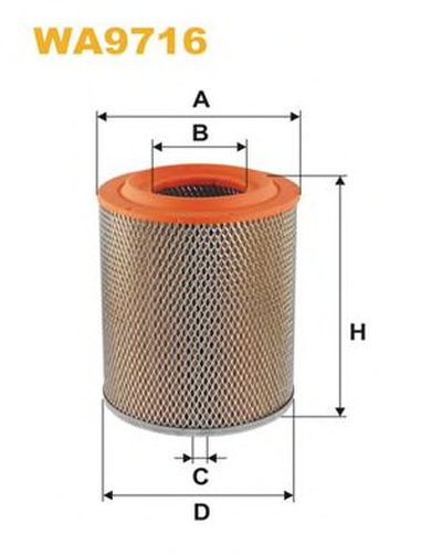 Воздушный фильтр WIX FILTERS купить