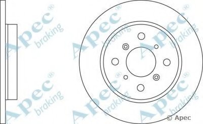 Тормозной диск APEC braking купить