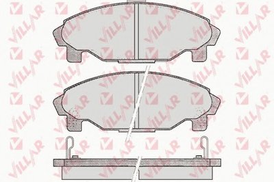Комплект тормозных колодок, дисковый тормоз VILLAR купить