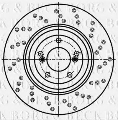 Тормозной диск BORG & BECK купить