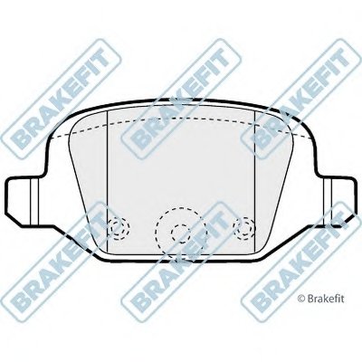 Комплект тормозных колодок, дисковый тормоз Brake Fit APEC braking купить