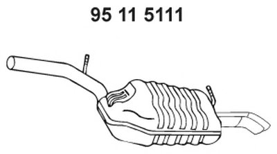 Глушитель выхлопных газов конечный EBERSPÄCHER купить