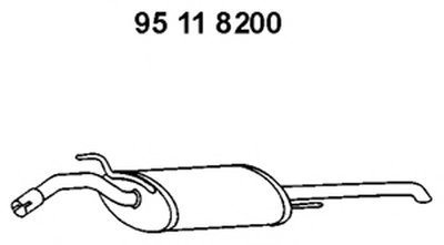 Глушитель выхлопных газов конечный EBERSPÄCHER купить