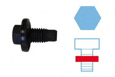 Резьбовая пробка, масляный поддон CORTECO купить