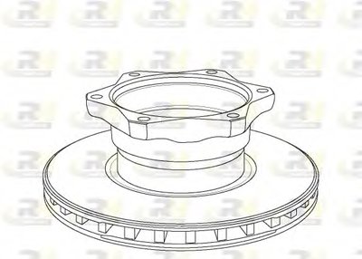 Тормозной диск Heavy Duty Brake Disc ROADHOUSE купить