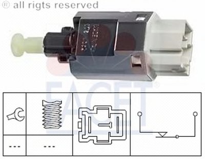 Выключатель фонаря сигнала торможения FACET купить