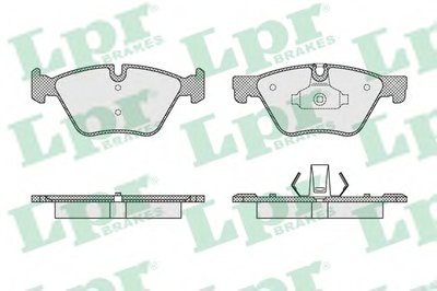 Комплект тормозных колодок, дисковый тормоз LPR купить