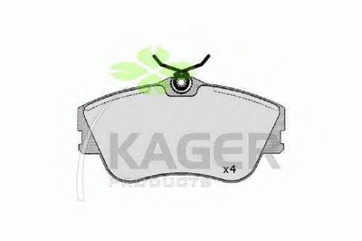 Комплект тормозных колодок, дисковый тормоз KAGER купить
