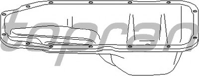 Масляный поддон TOPRAN купить