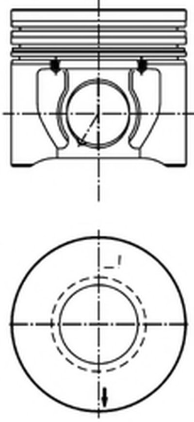 Поршень KOLBENSCHMIDT купить