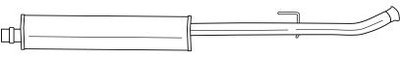 Средний глушитель выхлопных газов SIGAM купить