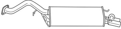 Глушитель выхлопных газов конечный SIGAM купить