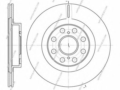 Тормозной диск NPS купить