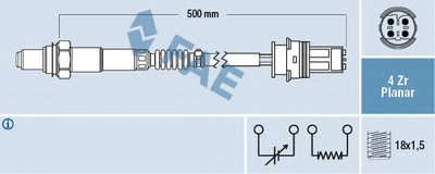 Лямда-зонд FAE купить