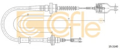 Тросик сцепления COFLE купить