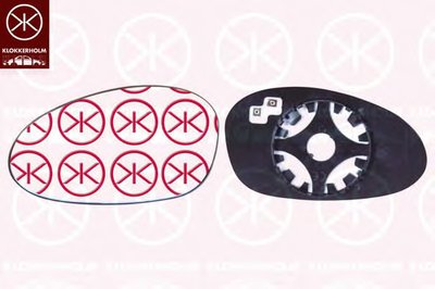 Зеркальное стекло, наружное зеркало KLOKKERHOLM купить