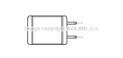 Теплообменник, отопление салона AVA QUALITY COOLING купить