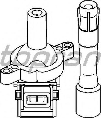 Катушка зажигания TOPRAN купить