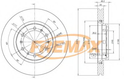 Тормозной диск Premium Carbon + FREMAX купить