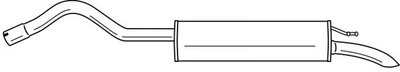 Глушитель выхлопных газов конечный SIGAM купить