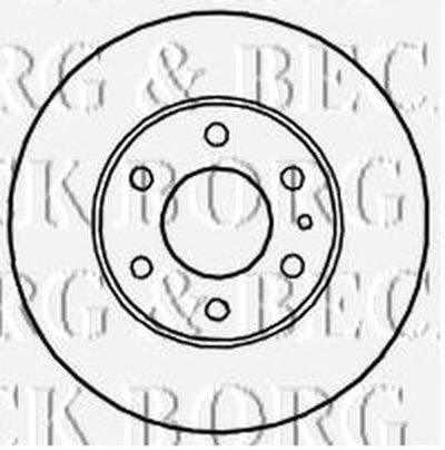 Тормозной диск BORG & BECK купить