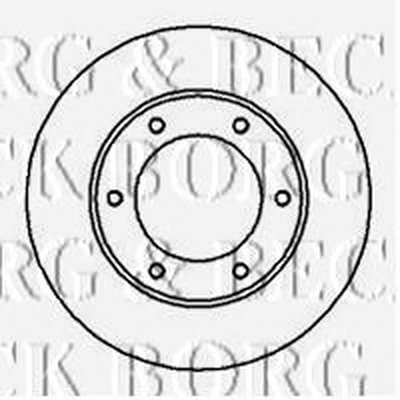 Тормозной диск BORG & BECK купить