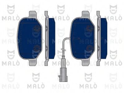 Комплект тормозных колодок, дисковый тормоз MALÒ купить