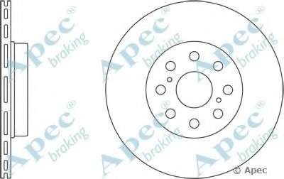 Тормозной диск APEC braking купить