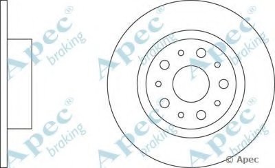 Тормозной диск APEC braking купить