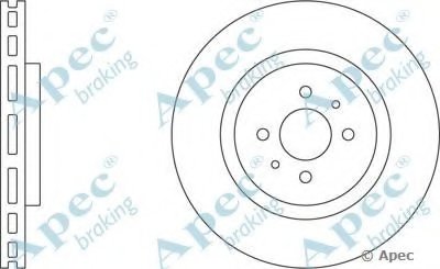 Тормозной диск APEC braking купить