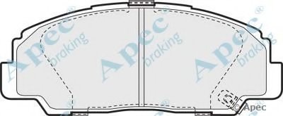 Комплект тормозных колодок, дисковый тормоз APEC braking купить