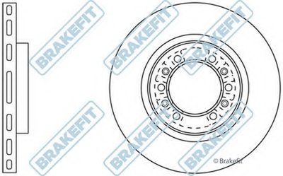 Тормозной диск Brake Fit APEC braking купить