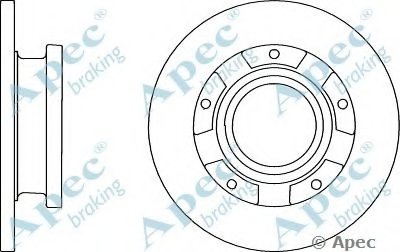 Тормозной диск APEC braking купить