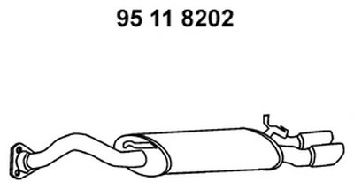 Глушитель выхлопных газов конечный EBERSPÄCHER купить