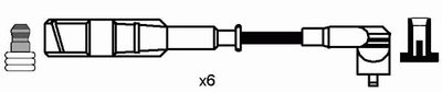 Коплект высоковольтных проводов зажигания