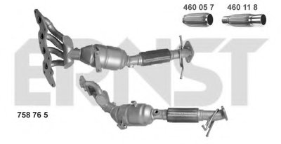 Катализатор; Катализатор коллектора Set ERNST купить