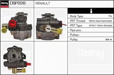 Гидравлический насос, рулевое управление Remanufactured REMY (Multiline) DELCO REMY купить