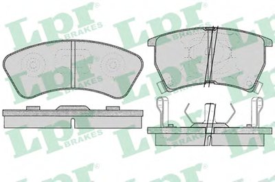 Комплект тормозных колодок, дисковый тормоз LPR купить
