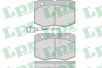 Комплект тормозных колодок, дисковый тормоз LPR купить