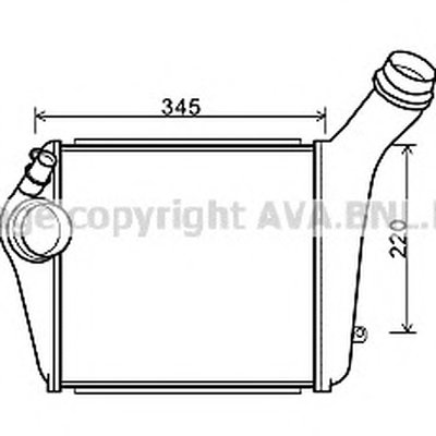 Интеркулер AVA QUALITY COOLING купить