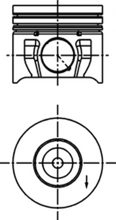 Поршень KOLBENSCHMIDT купить